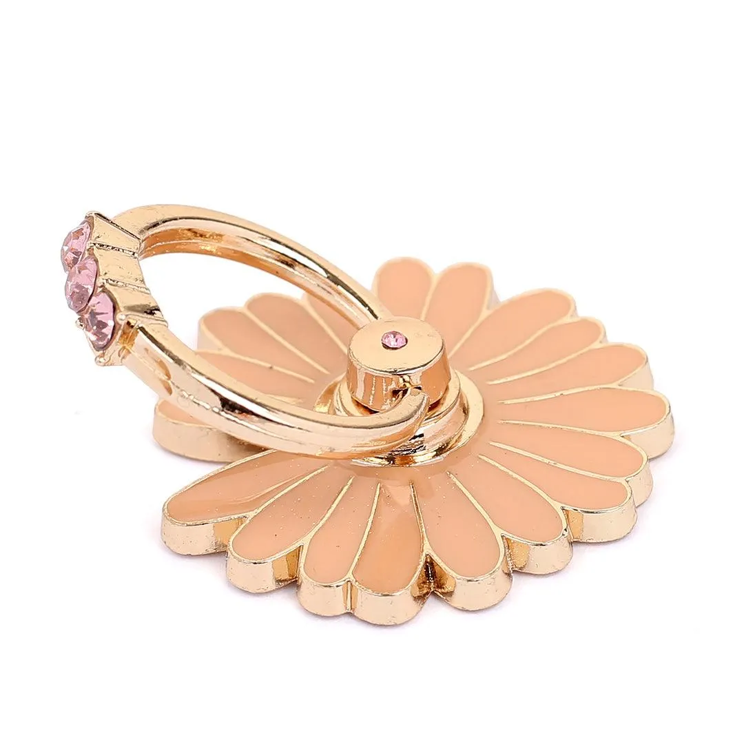 Magnet Gold Butterfly Ring Phone Holder