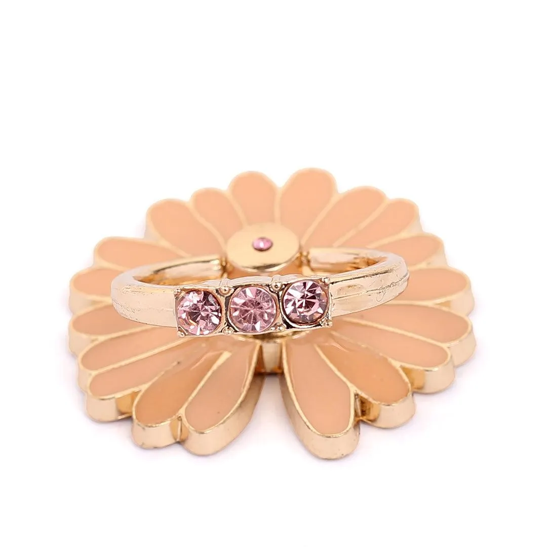 Magnet Gold Butterfly Ring Phone Holder