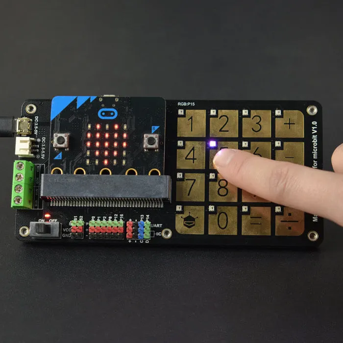 Math & Automation Touch Keyboard for micro:bit (V1.0)