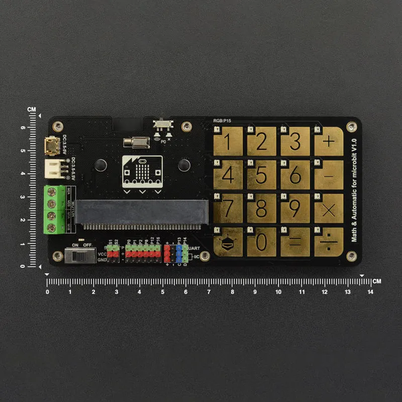 Math & Automation Touch Keyboard for micro:bit (V1.0)