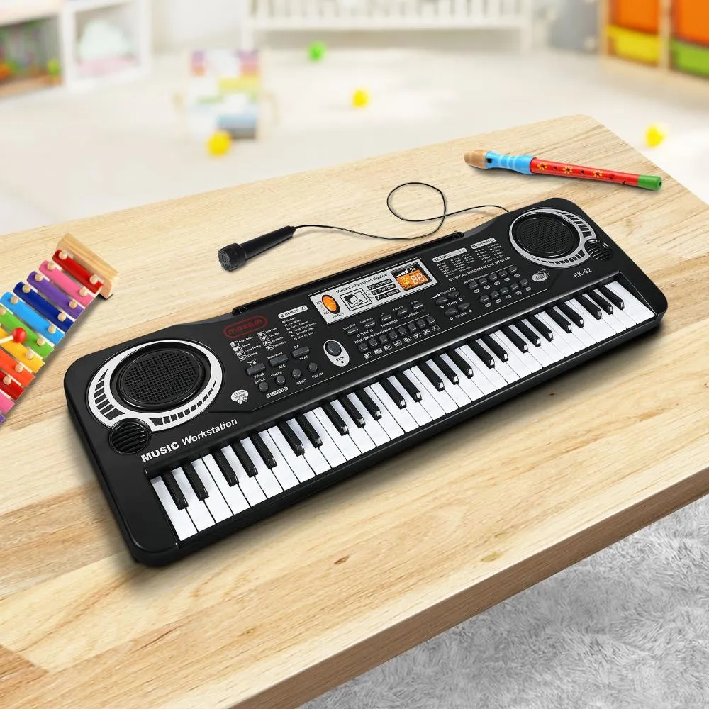 Mazam 61 Keys Piano Keyboard Electronic Musical Kids Toy Gift With Microphone