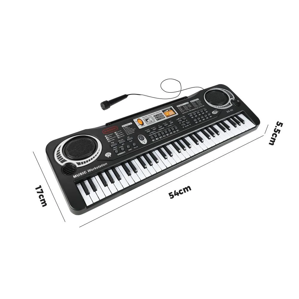 Mazam 61 Keys Piano Keyboard Electronic Musical Kids Toy Gift With Microphone