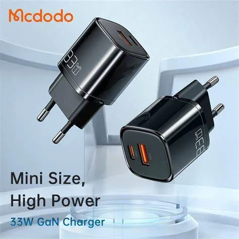 Mcdodo 33W Gan Pd Dual Output Fast Charger