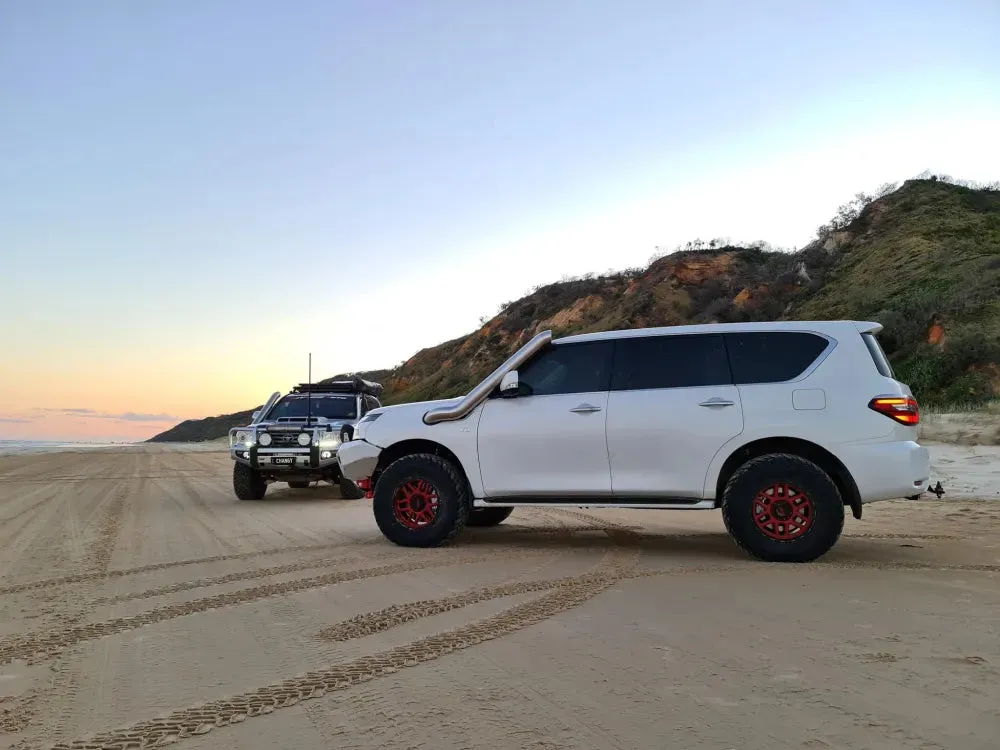 Meredith Stainless Steel Snorkel Kit to suit Y62 Nissan Patrol (2012 - Present)