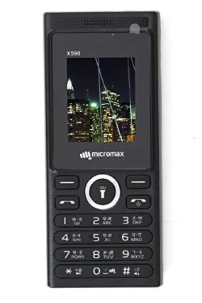 Micromax X590 Dual SIM Mobile Phone Keypad (Black)