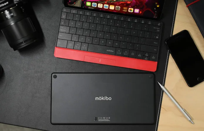 Mokibo 2-in-1 Touchpad-embedded Wireless Keyboard [French Keyboard Layout]