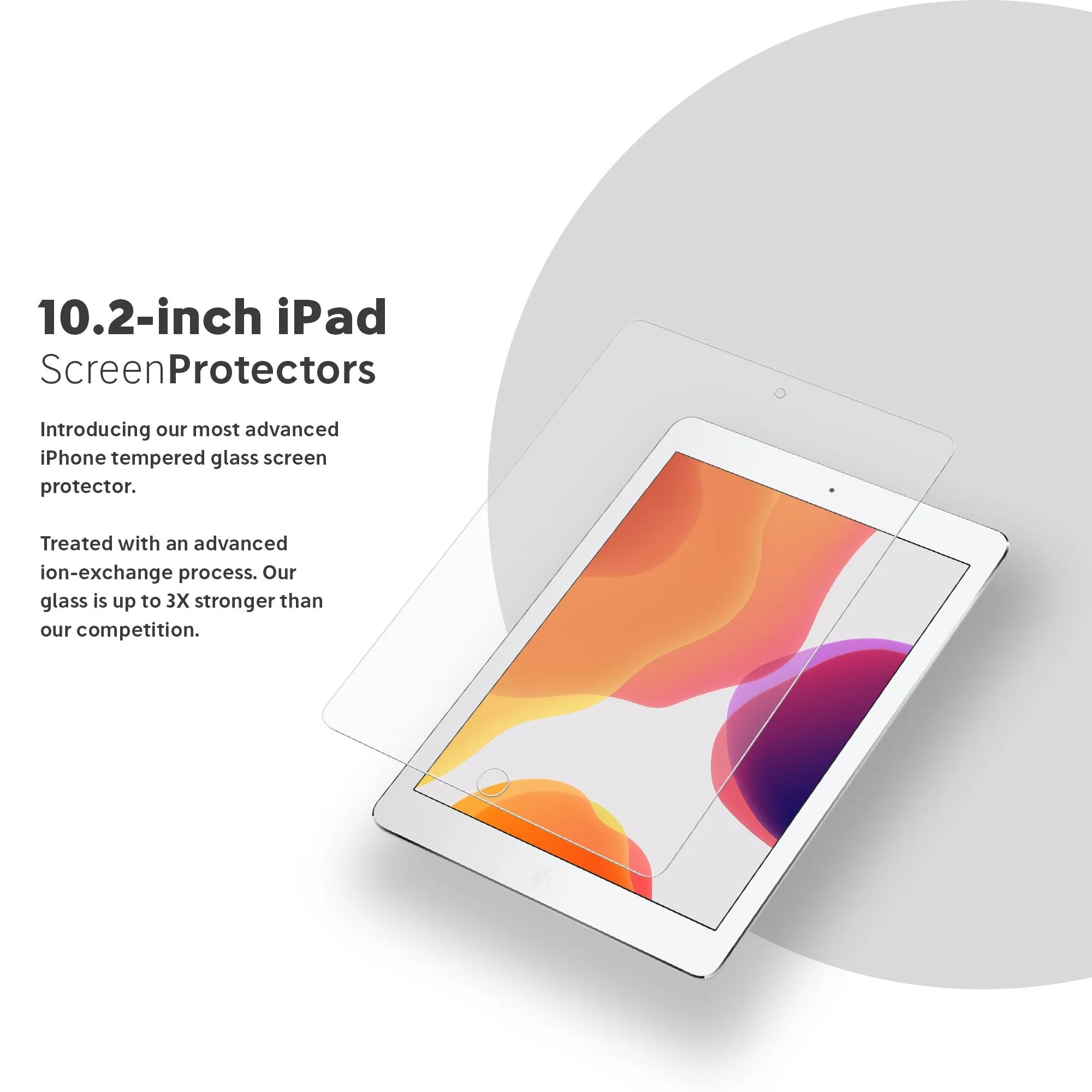 NanoArmour 10.2-inch iPad 7 Anti-Glare Screen Protector