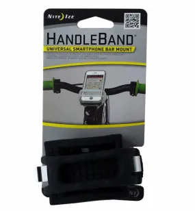 Nite Ize HandleBand Universal Smartphone Bike Handlebar Mount Grip - Black