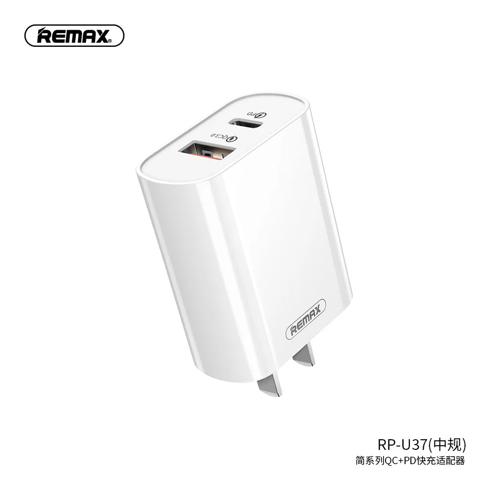 PA399 - REMAX QC PD Fast Charging Adapter Set