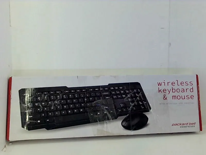 Packard Bell Essentials Wireless Keyboard & Mouse Combo