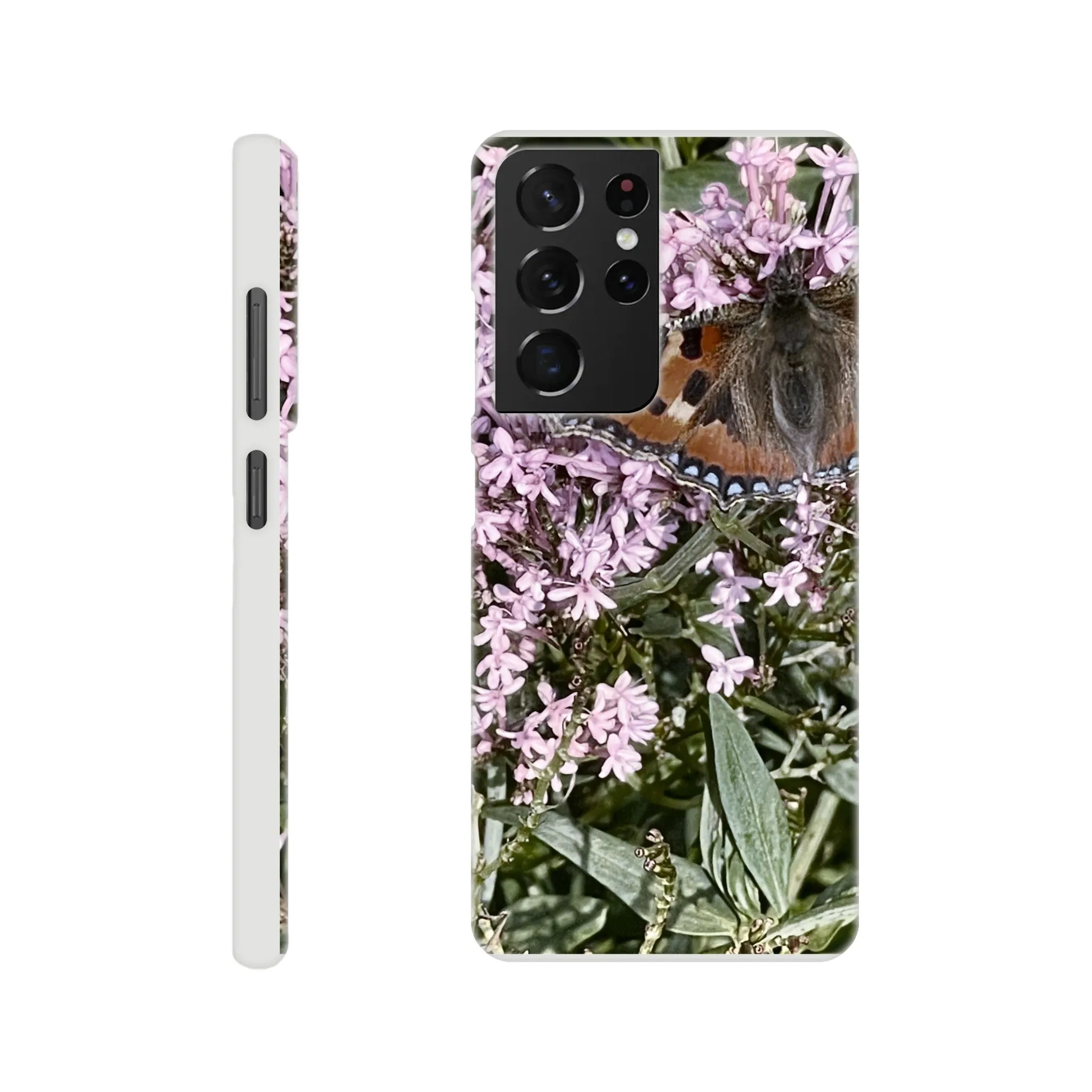 Painted Lady Butterfly Slim Case Mobile Phone