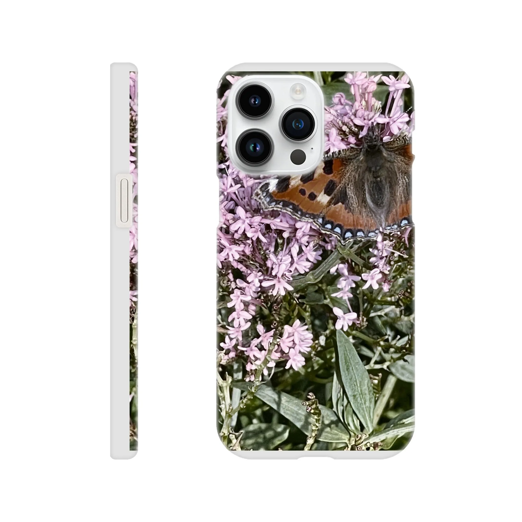 Painted Lady Butterfly Slim Case Mobile Phone