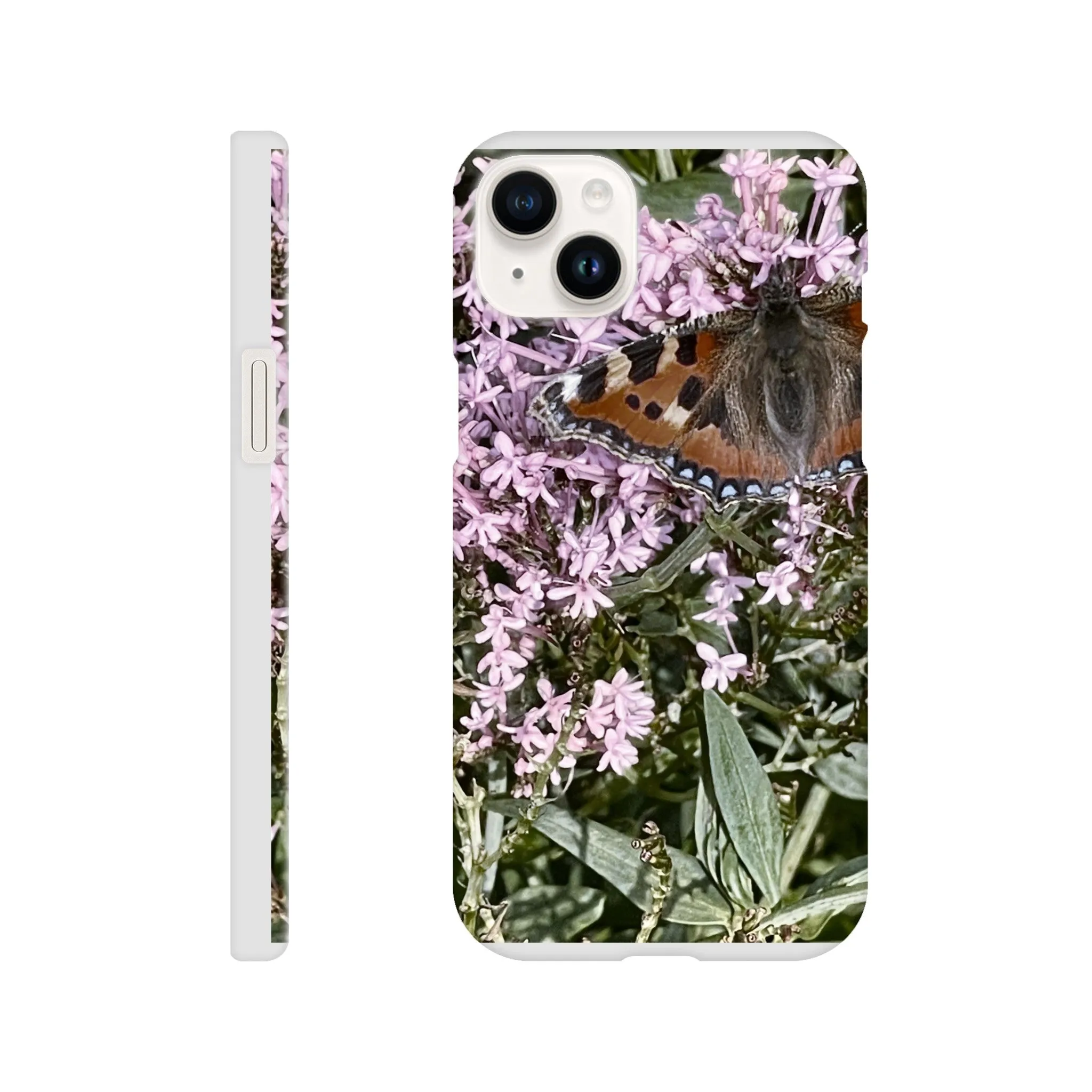 Painted Lady Butterfly Slim Case Mobile Phone