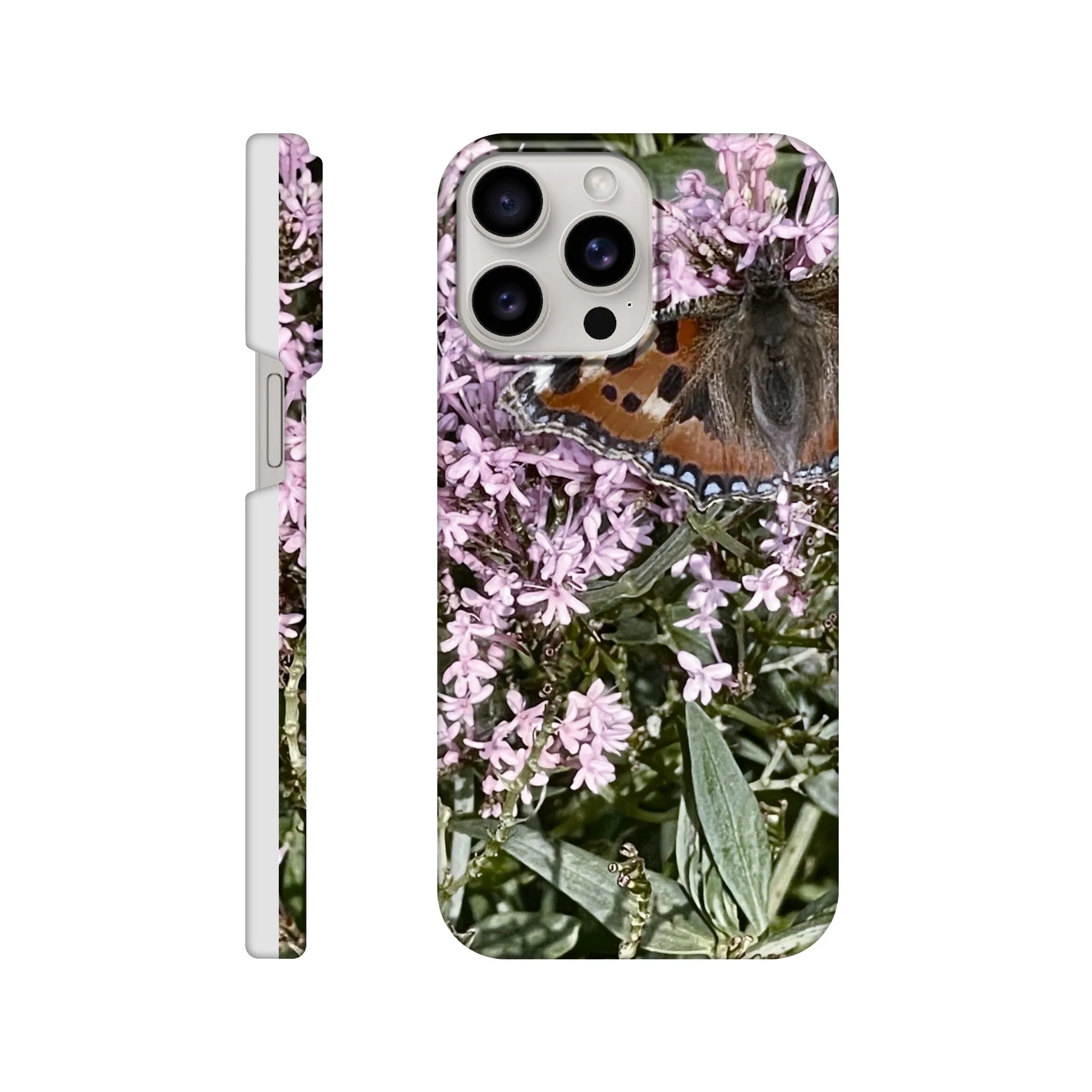 Painted Lady Butterfly Slim Case Mobile Phone