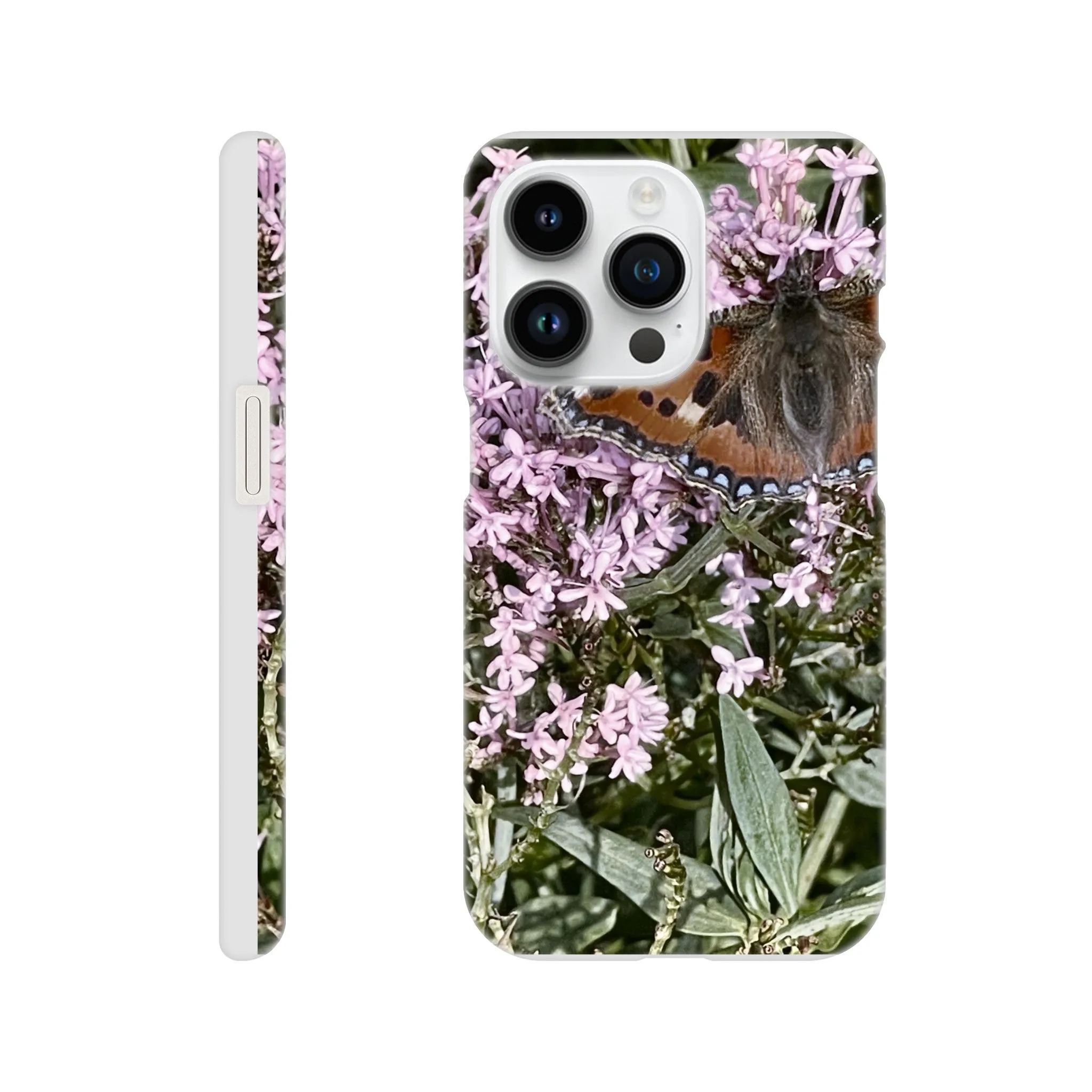 Painted Lady Butterfly Slim Case Mobile Phone