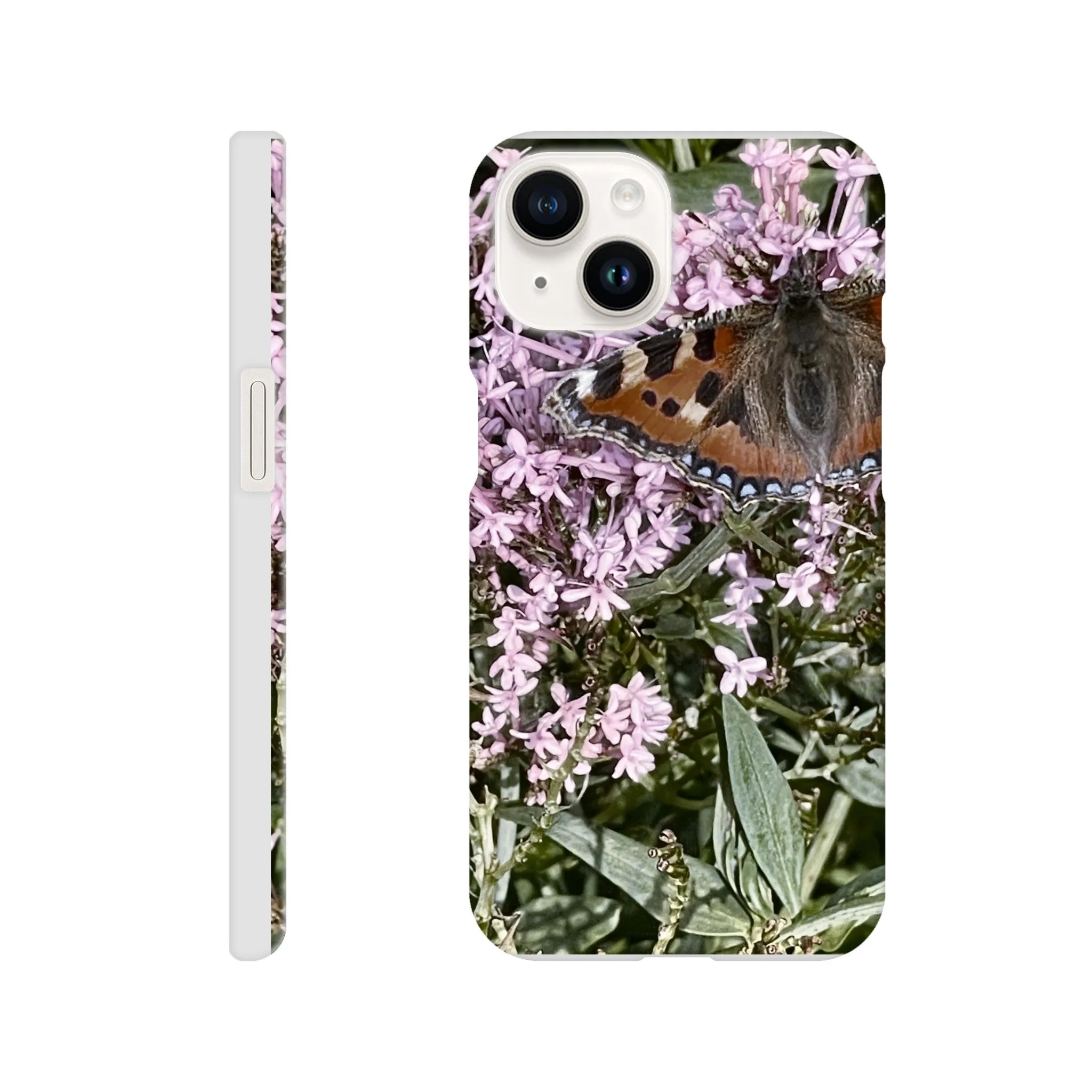 Painted Lady Butterfly Slim Case Mobile Phone