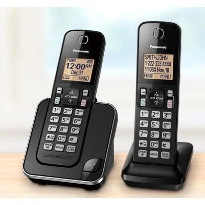 Panasonic Digital Cordless Phone System with 2 Handsets KXTGC382B