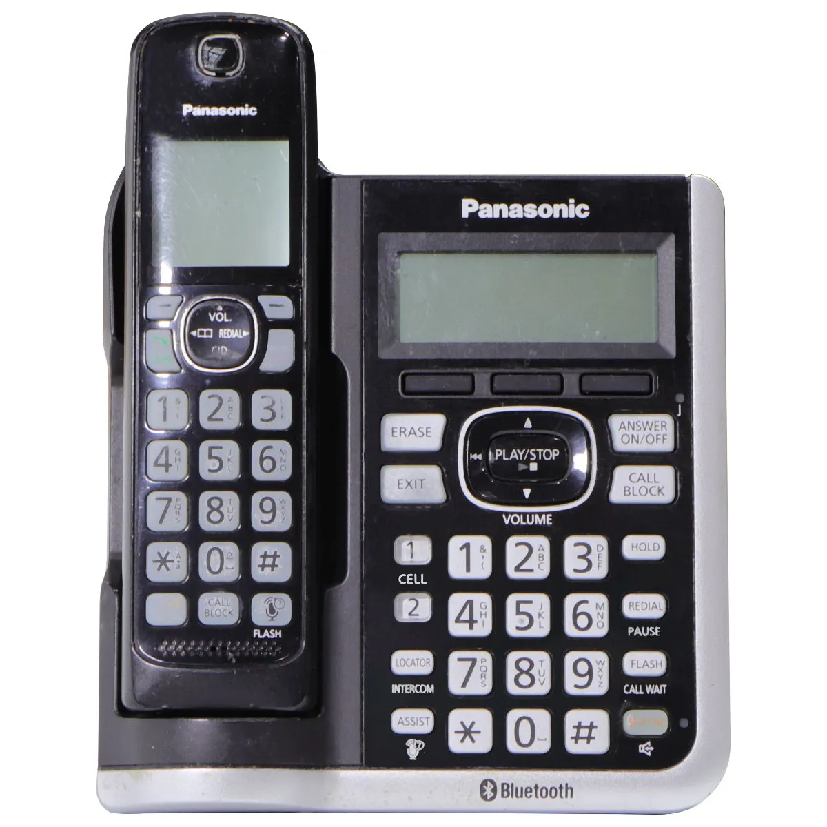 Panasonic KX-TG785SK Dect 6.0 Link2Cell Phone System w/ 5 KX-TGFA51 Handsets