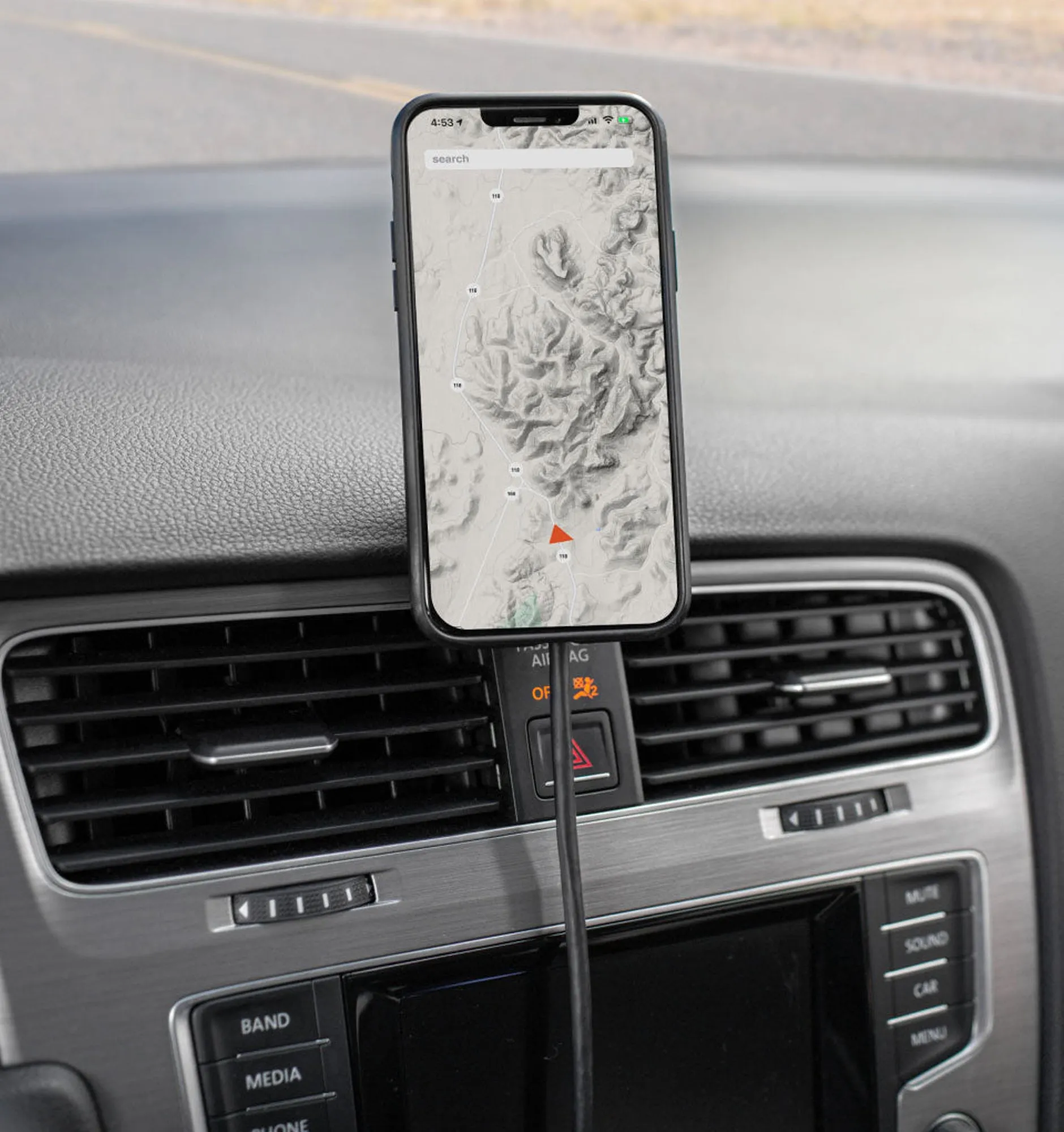 Peak Design Mobile Wireless Charging Car Adhesive Mount - Qi2