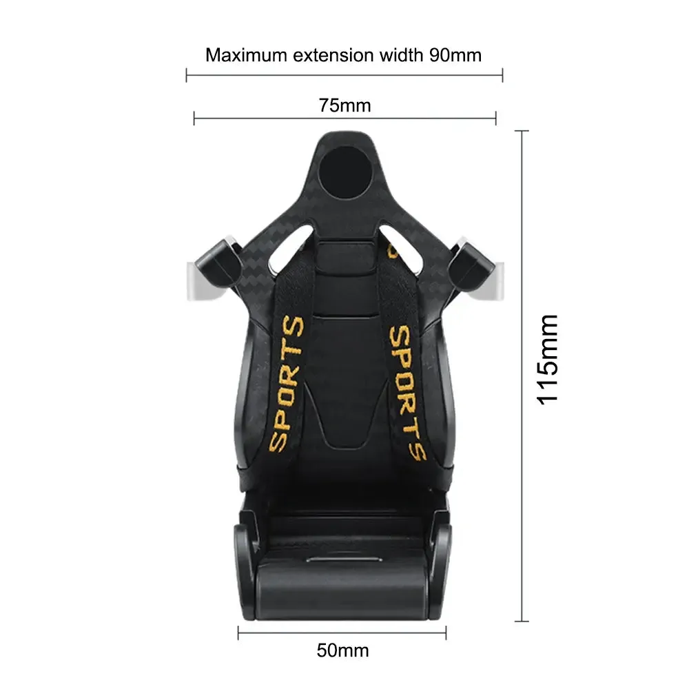 Phone Holder Racing Seat Shape