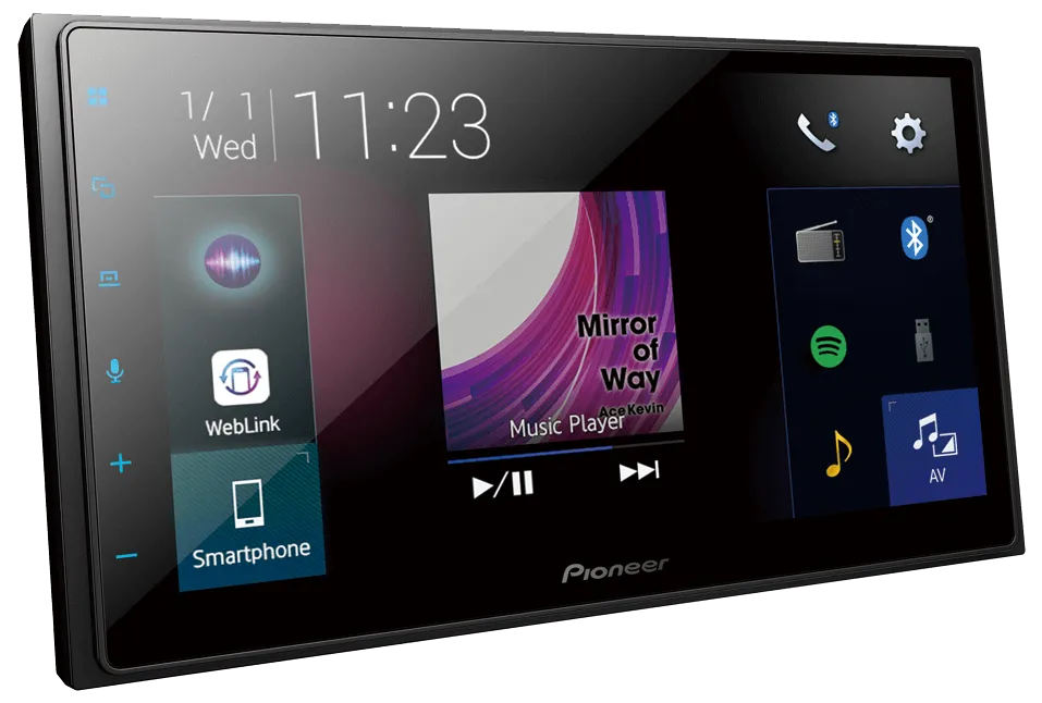 Pioneer DMH-Z5350BT 6.8" Carplay/Android Auto Double Din Radio