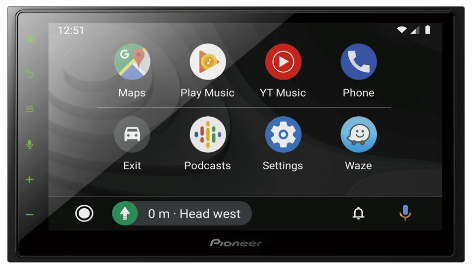 Pioneer DMH-Z5350BT 6.8" Carplay/Android Auto Double Din Radio