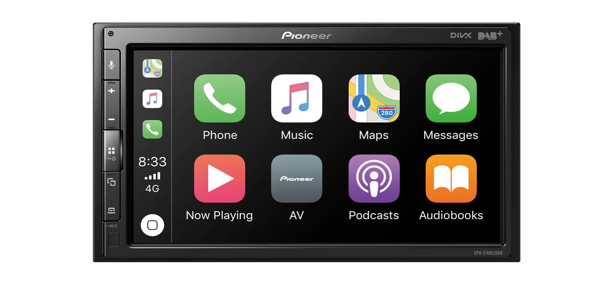 Pioneer SPH-EVO62DAB, automobilinė multimedija