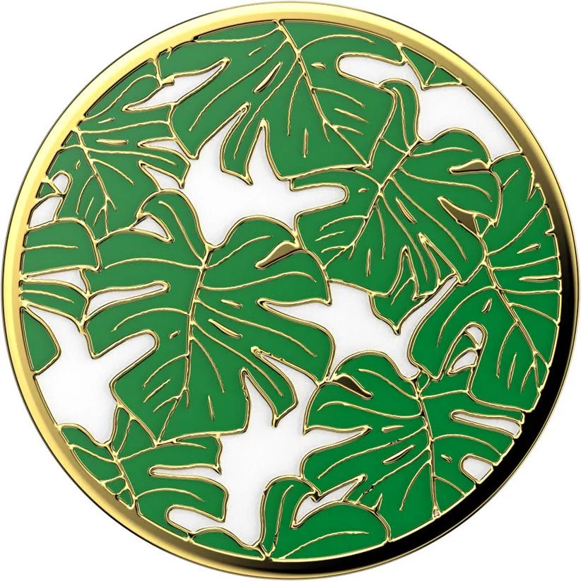 Popsockets PopGrip (Enamel Monstera)