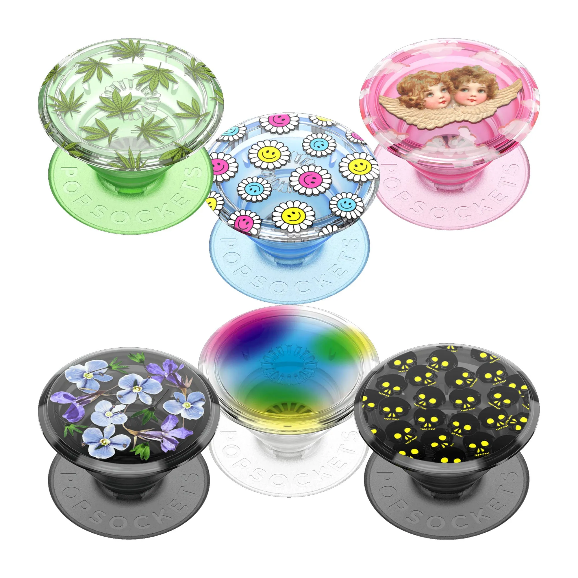 PopSockets PopGrip Swappable - Translucent Kawaii Daisies (Barcode : 840173719497 )