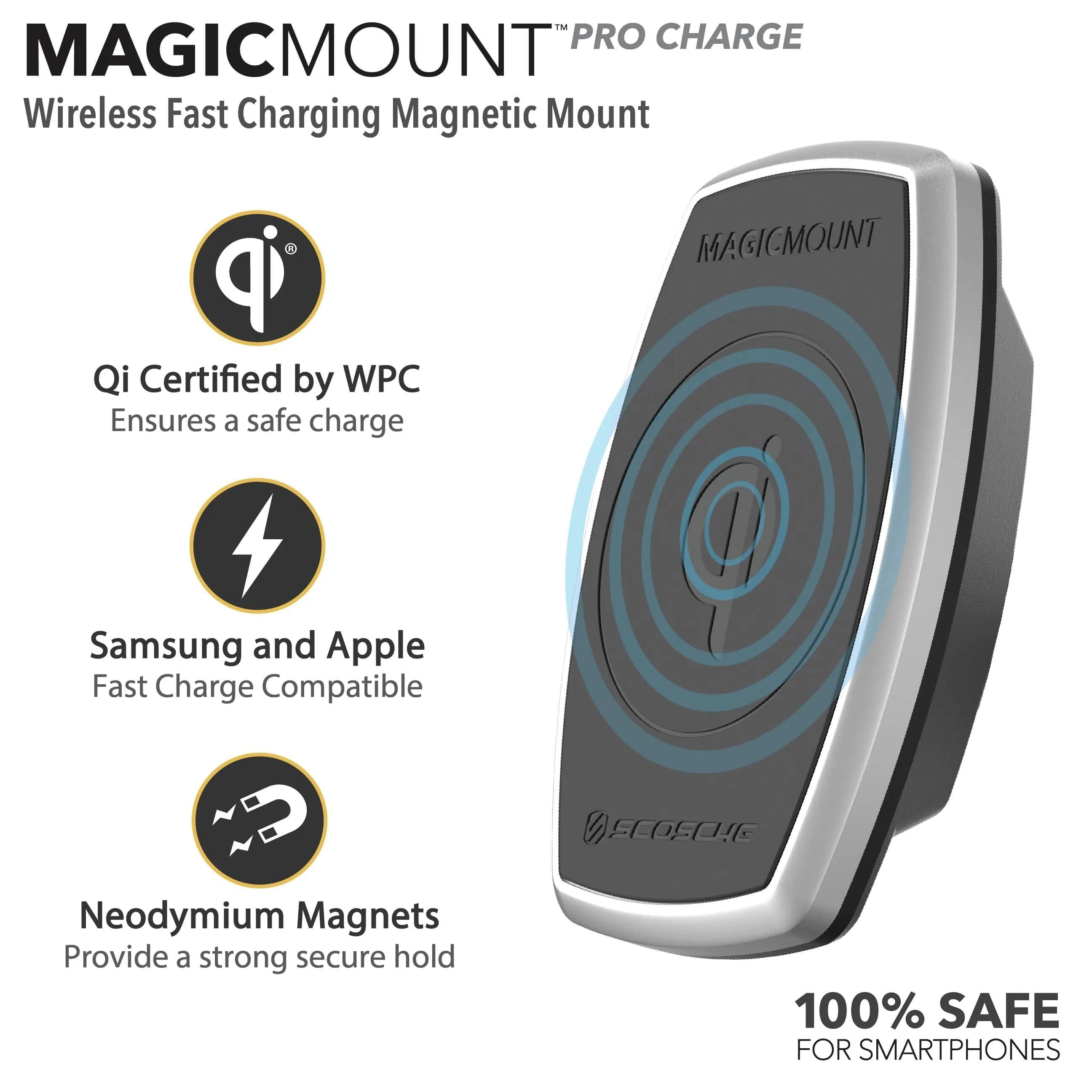 Presidio Mount   MagicMount Pro Charge for iPhone 8 Plus