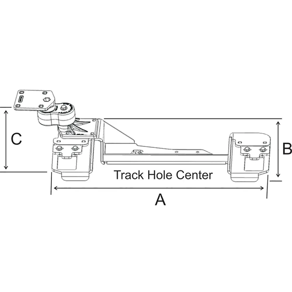 RAM Mount No Drill Vehicle Base f/Chevy Impala Police [RAM-VB-182]