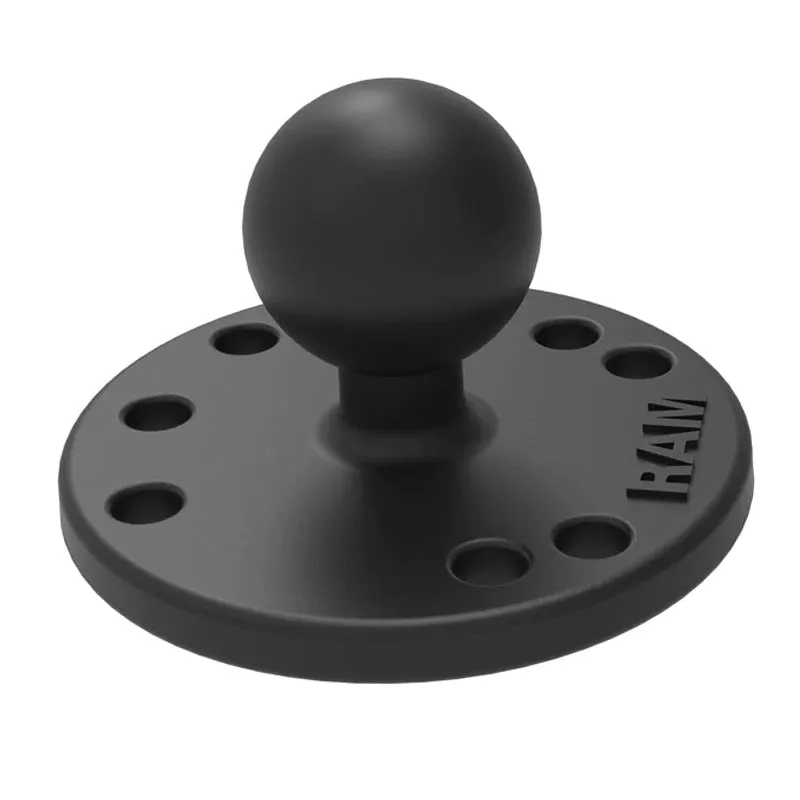 RAM Mounts Round Plate with Ball - B Size RAM-B-202U