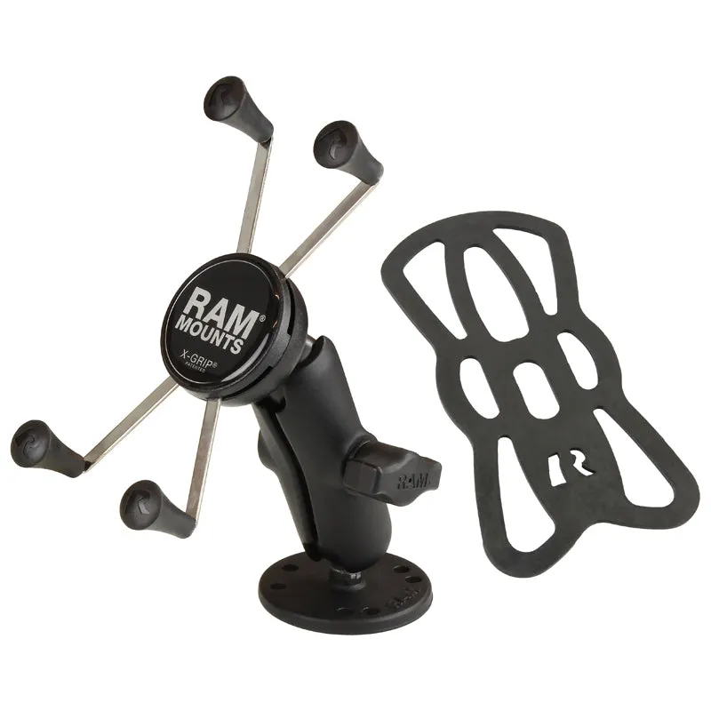 RAM® X-Grip® Large Phone Mount with Drill-Down Base