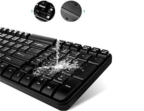 RAPOO X1800S WIRELESS KEYBOARD AND MOUSE COMBO BLACK