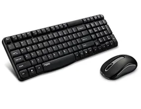 RAPOO X1800S WIRELESS KEYBOARD AND MOUSE COMBO BLACK