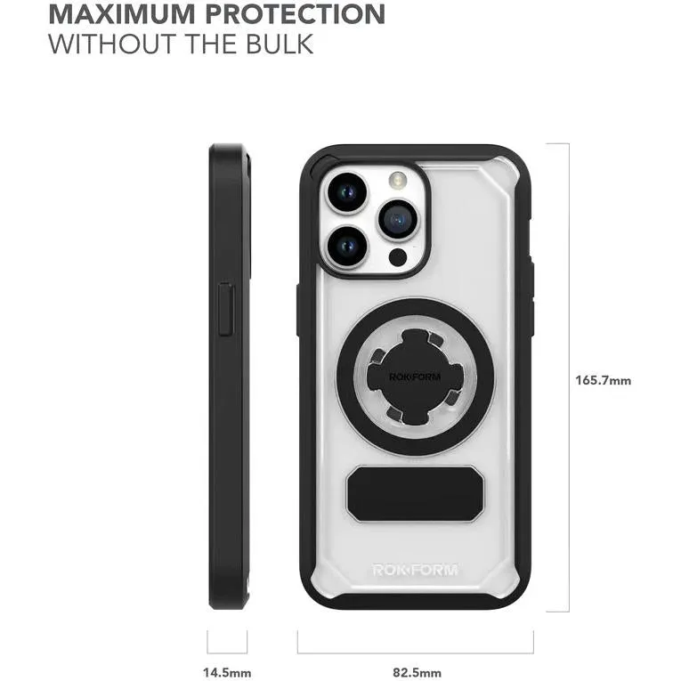 Rokform Crystal Case for iPhone 15 Pro Max (Clear)