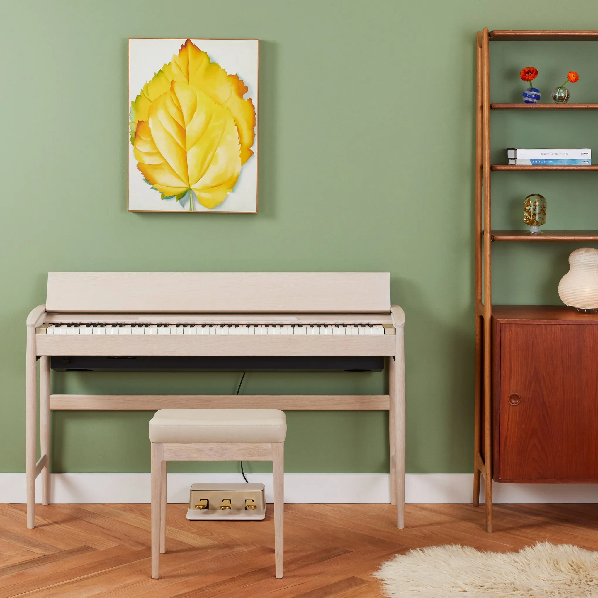 Roland Kiyola Piano with Sheer White - Model KF-10