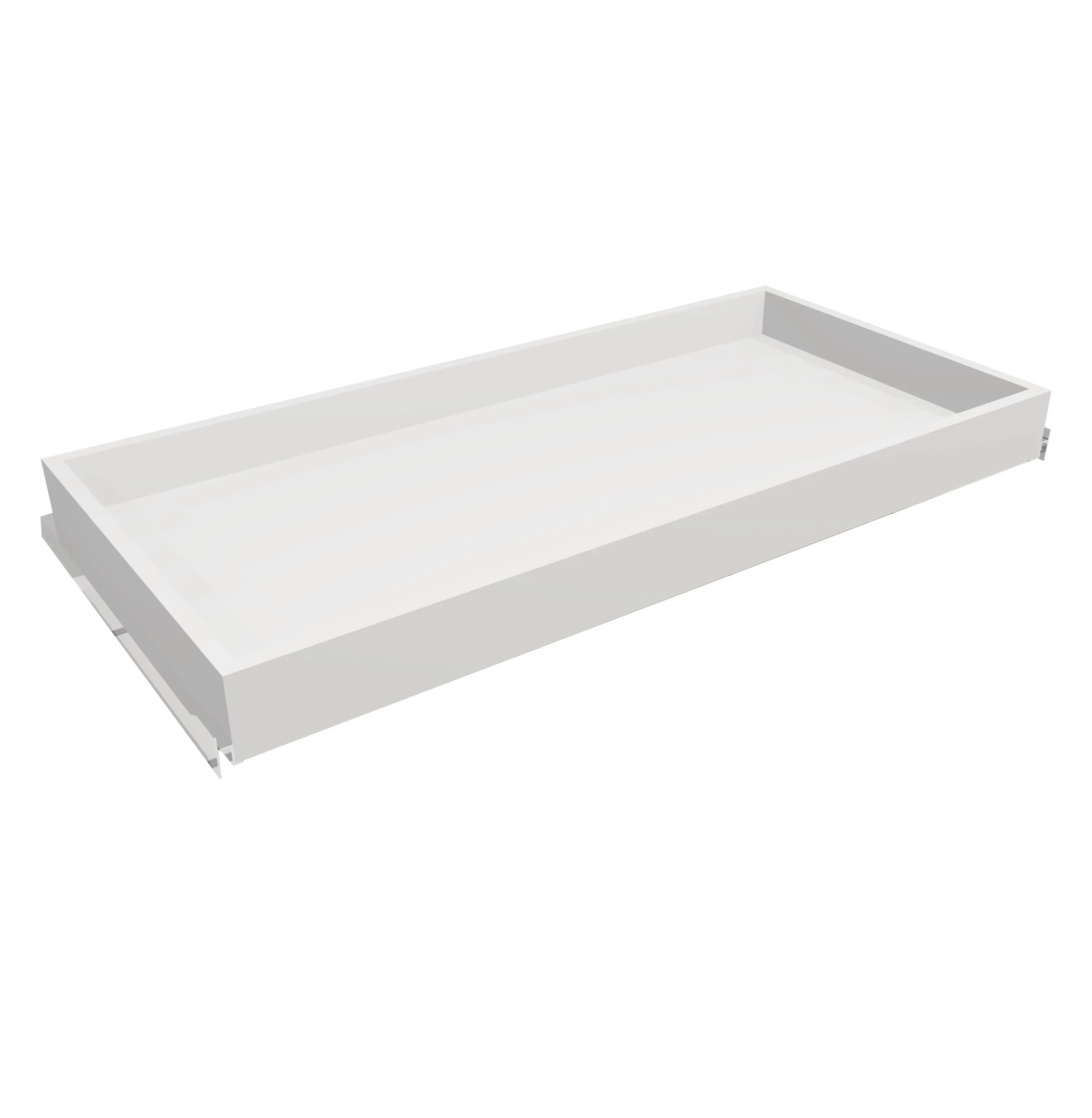 RTA - Fabric Grey - Roll Out Tray - Base Cabinet | 36" W