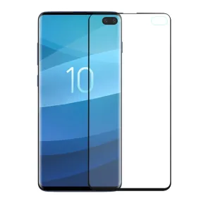 Samsung Galaxy S10 Plus, Galaxy S10  Premium Screen Protector, Scratch Free Ultra Slim 0.3mm Screen Protector for Galaxy S10 Plus - Black