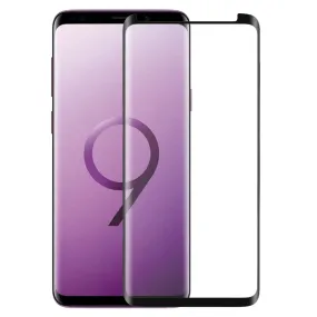 Samsung Galaxy S9 Plus Premium HD Tempered Glass Ultra Thin Scratch Resistant Screen Protector - Black