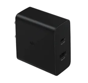 Samsung Original 35W Power Adapter Duo for Samsung Tablets Mobile Black 35W (Adapter Only)