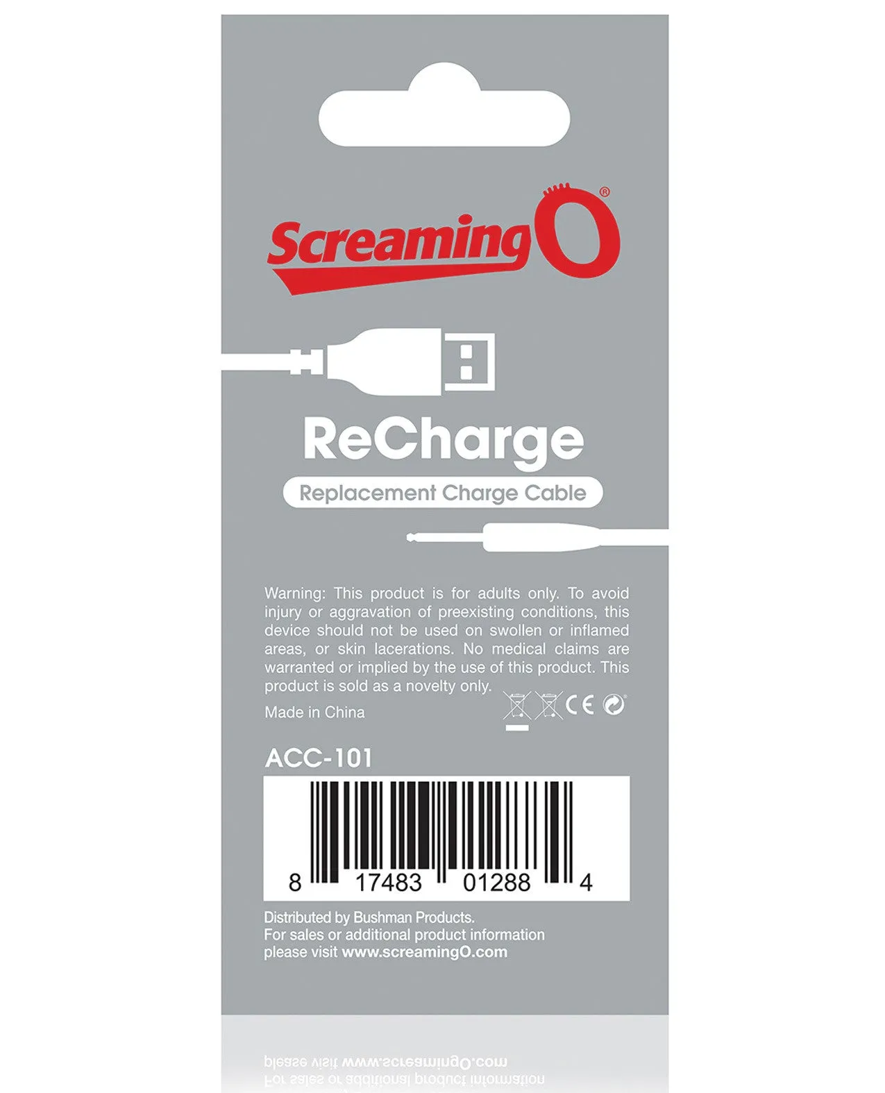 Screaming O Recharge Charging Cable