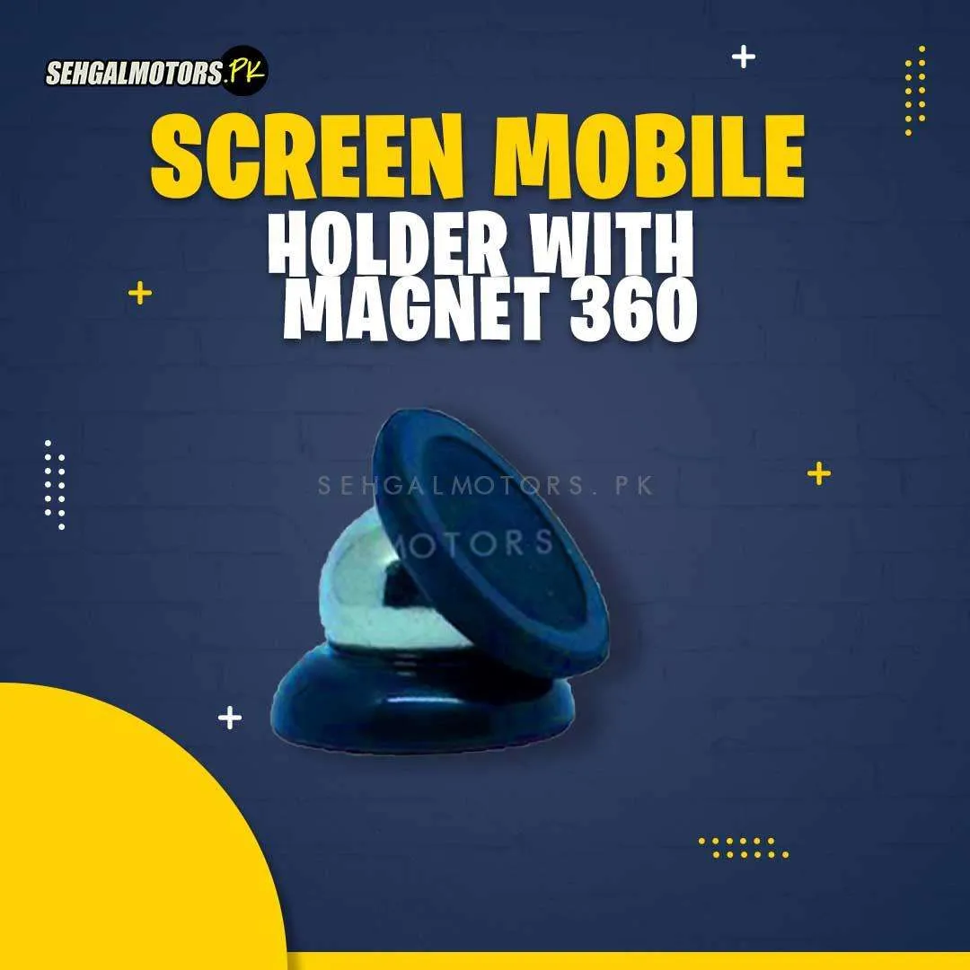 Screen Mobile Holder With Magnet 360 - Phone Holder | Mobile Holder | Car Cell Mobile Phone Holder Stand