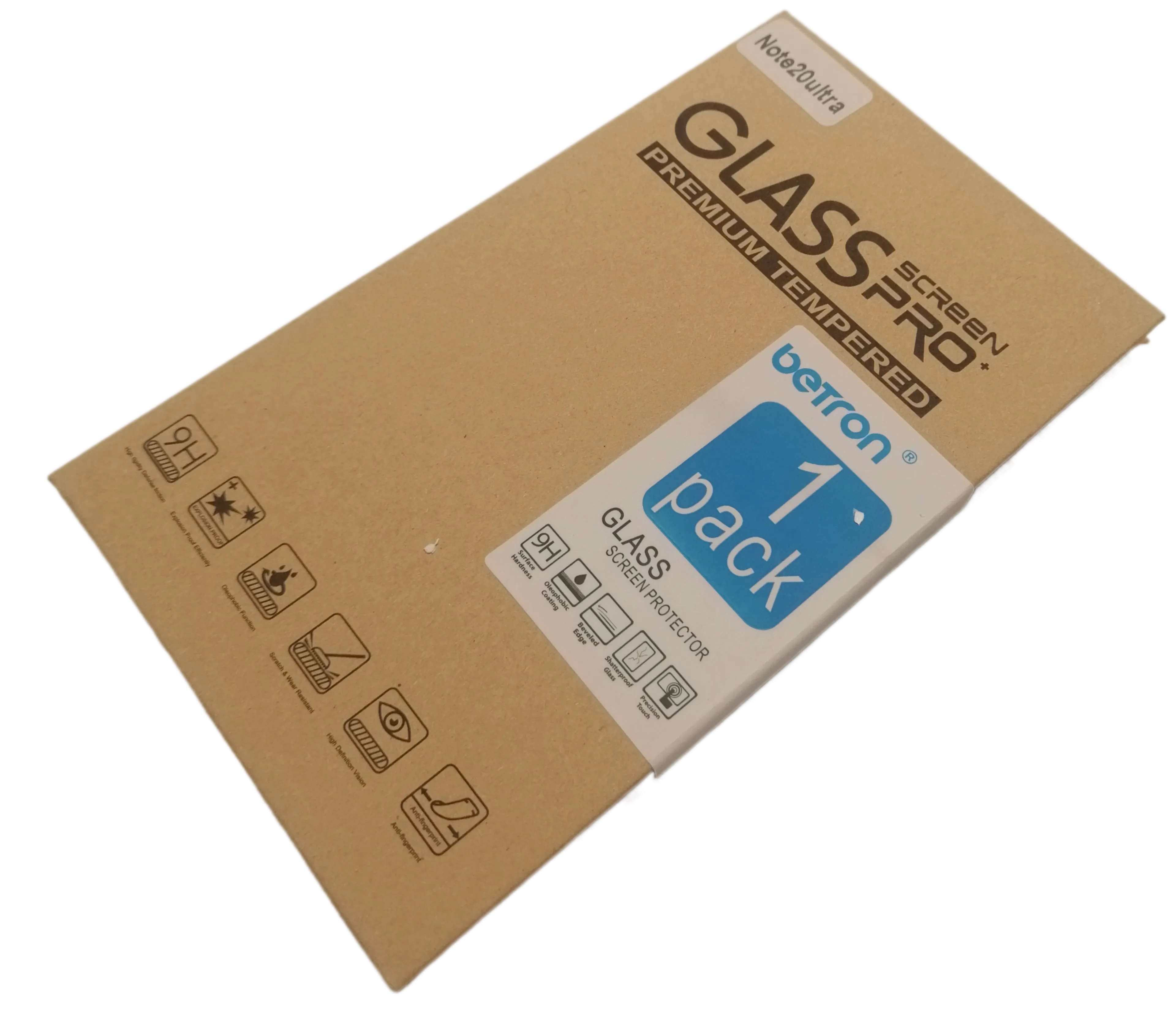 Screen Protector for Samsung Galaxy Note 20 Ultra Tempered Glass, 9 H Surface Hardness