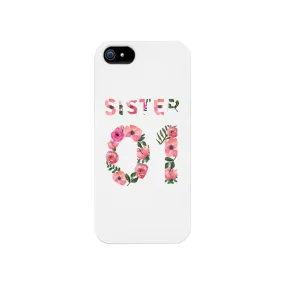 Sisters01 - White Phone Case