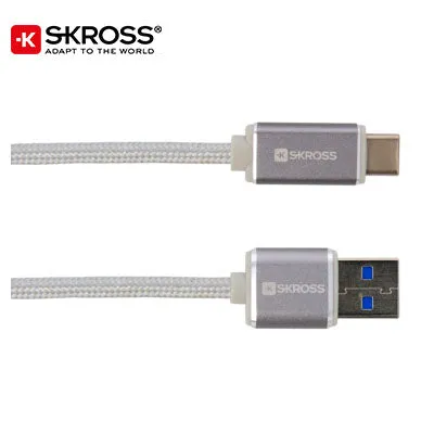 SKROSS USB Type-C Cable – Steel Line