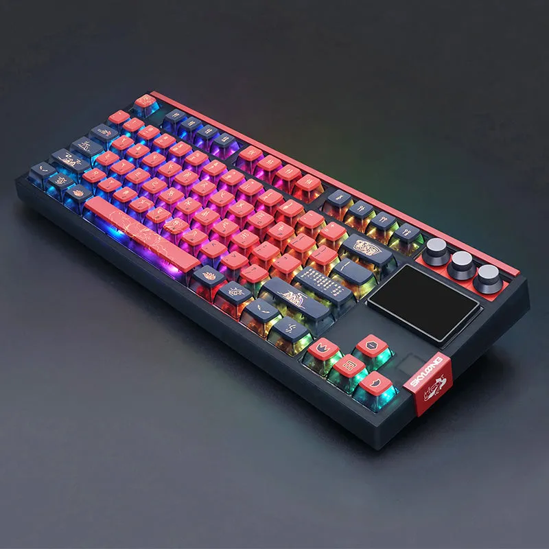 SKYLOONG GK87 Pro Spartan Wireless Mechanical Keyboard with TFT Screen