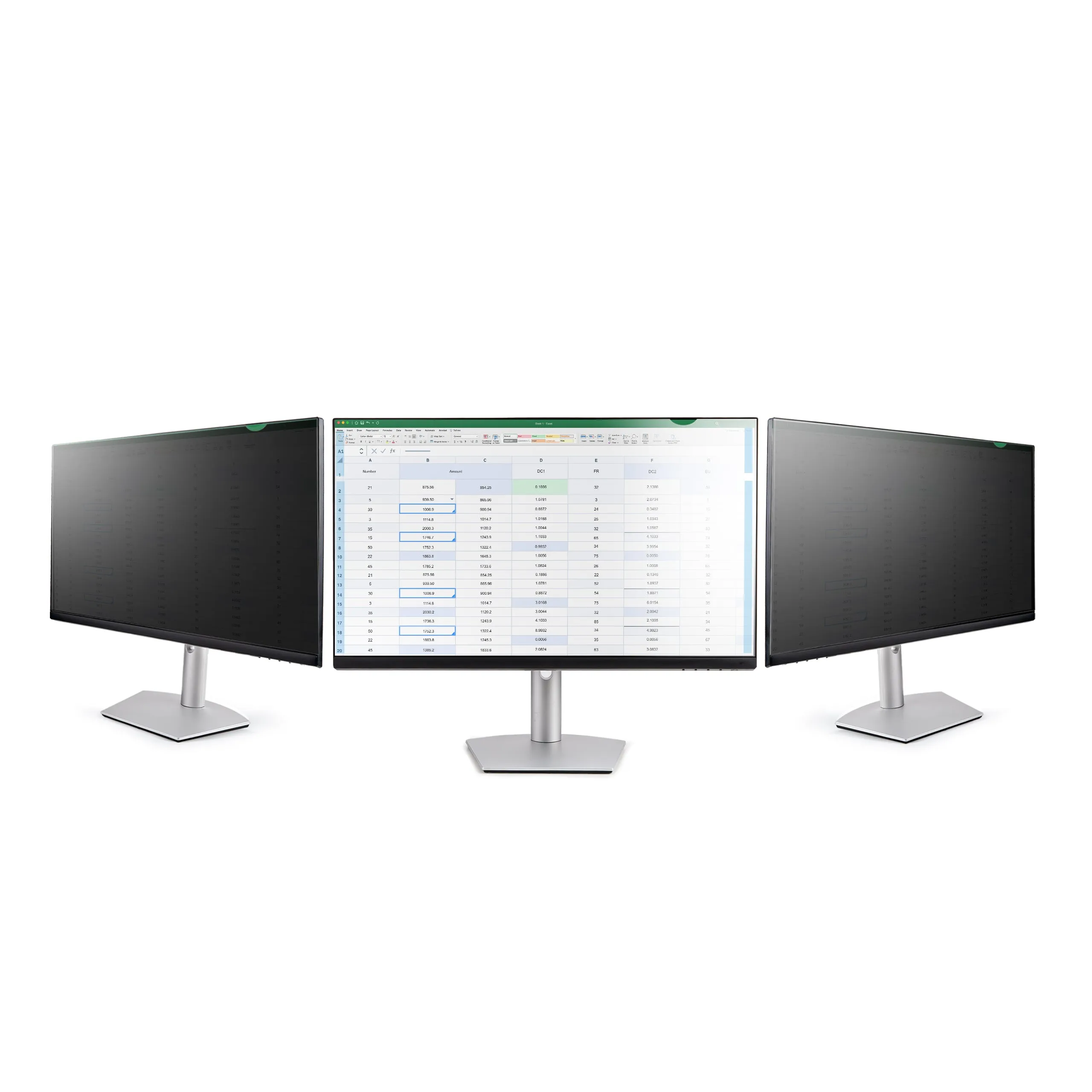 Startech.Com Monitor Privacy Screen For 22 Inch Pc Display, Computer Screen Security Filter, Blue Light Reducing Screen