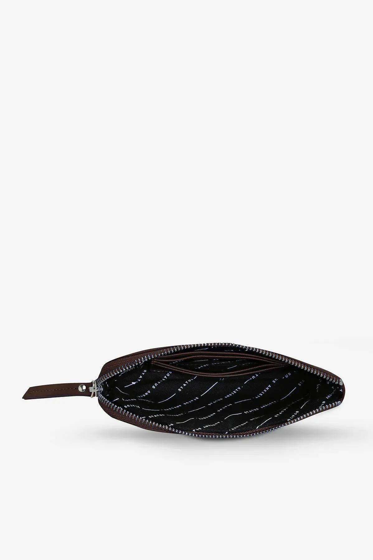 Status Anxiety - Smoke and Mirrors Pouch, Cocoa