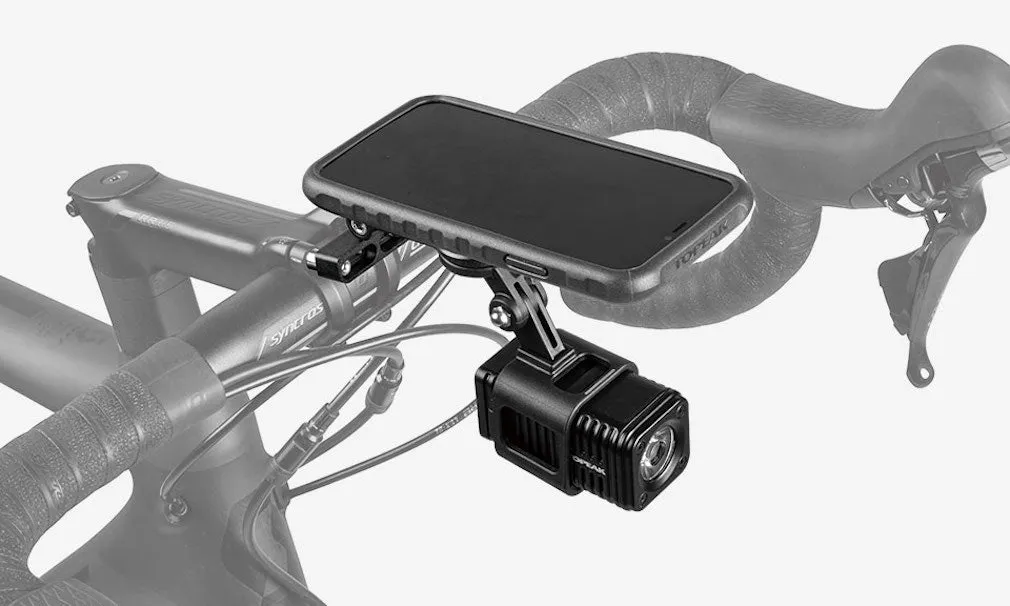 Topeak UTF ‘Out Front’ Multi-Mount for Stems. Mount Ridecase, Garmin Edge & GoPro